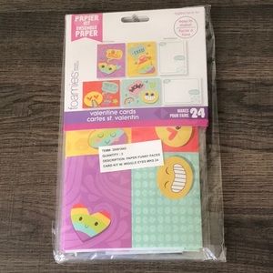 Foamier Brand Paper Valentine Cards Kit